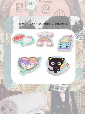 🍭 3/$15 Jibbitz Hello Kitty & Friends Sanrio Crocs Charms